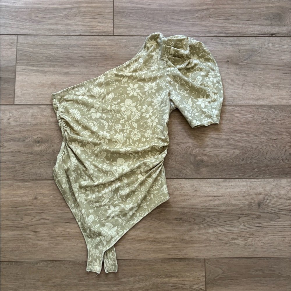 Free people one shoulder bodysuit